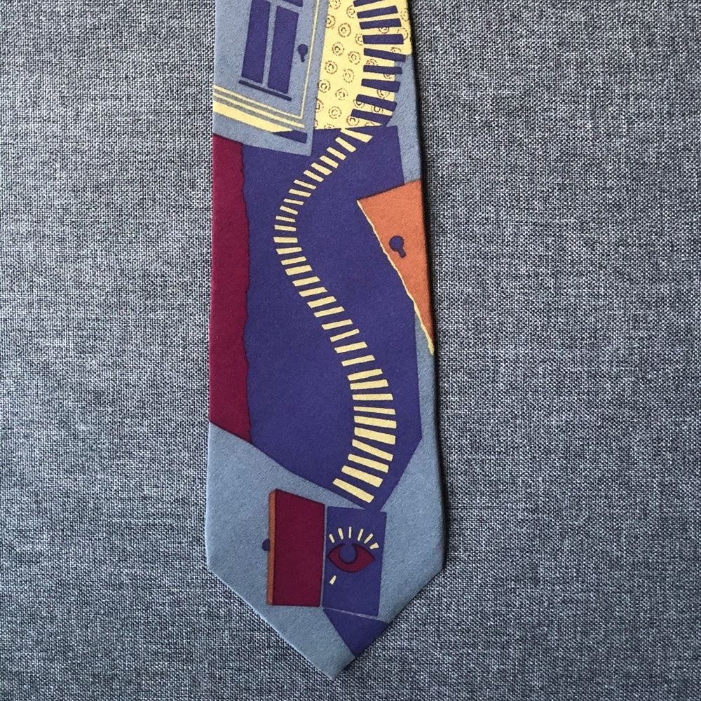 Vintage The Beatles silk tie